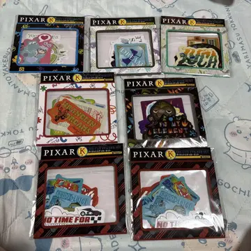 PIXAR Happy 복권 다이 컷 스티커 세트