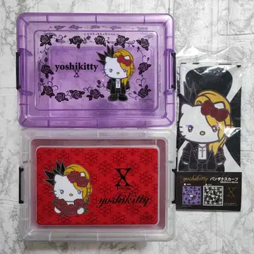 yoshiKitty 요시키티 수납 박스 2종 반다나 스카프 3개