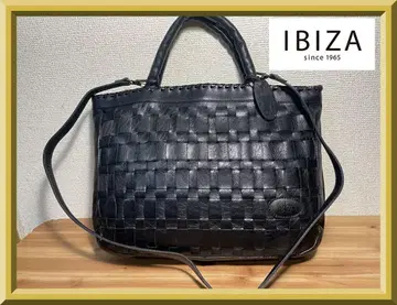 IBIZA 이비자 이비자 뜨개질 2WAY 가죽 백