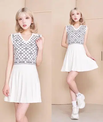 darich 니트 미니 원피스