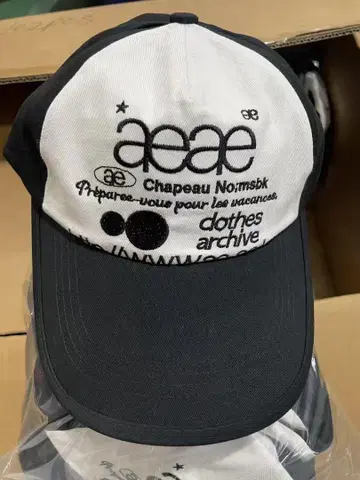 aeae 야구 모자 로고 자수