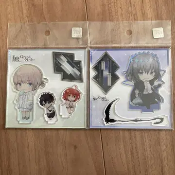 Fate Grand Order 아크릴 스탠드 4개 세트