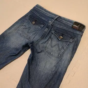 EDWIN jerseys ER016L 스트레치 데님 일본제 네이비 M