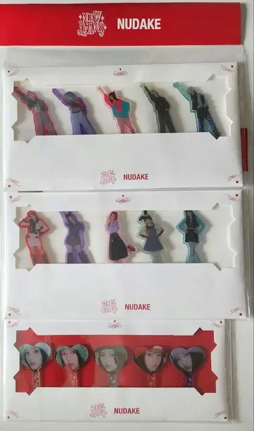 NewJeans NJZ 뉴진스 NUDAKE 토퍼 세트