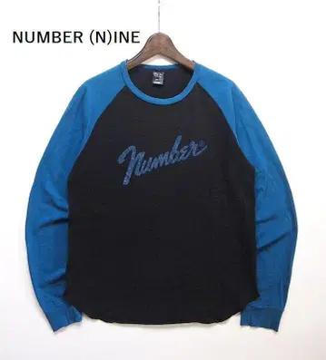 00s NUMBER (N)INE 넘버나인 펜더 래글런 티셔츠