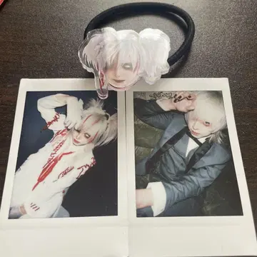 자자 제로야 폴라로이드 생머리 머리끈