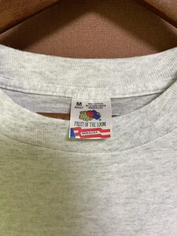 ~90s FRUIT OF THE LOOM 무지 S/S 티셔츠