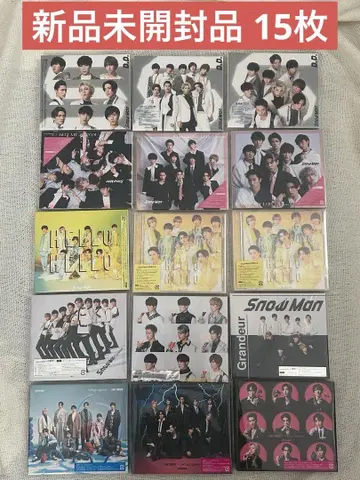SnowMan 스노우맨 CD 15장