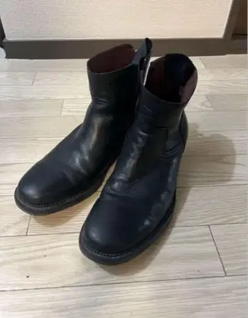 stefanorossi (스테파노 로시) 가죽 사이드 고어 부츠