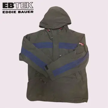Eddie Bauer EBTEK 나일론 자켓 90s 블랙 레어