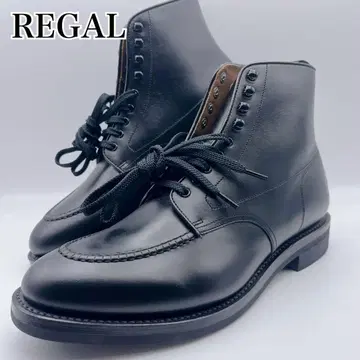 새상품급 리걸 스탠더즈 W02C 가죽 탱커 부츠 블랙 25cm