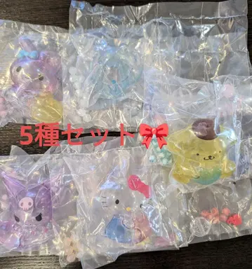 산리오 캐릭터즈 크리스탈 간이 침대 2종 세트