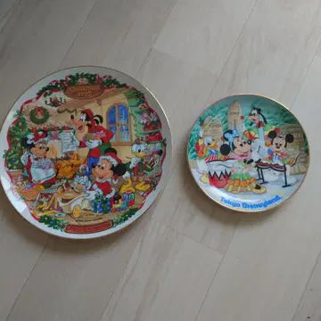 1992년 제작 디즈니랜드 플레이트