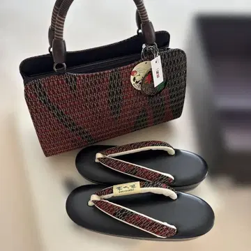 하카타 오리 일본 의류 조리 백 세트