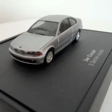 BMW 3er 쿠페 미니카 실버