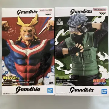 Grandista 피규어 세트 ALL MIGHT & KAKASHI