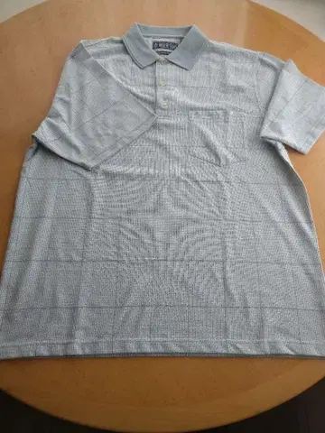 munsingwear 반팔 폴로 셔츠 체크 무늬 L 사이즈