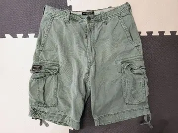 Abercrombie & Fitch 카고 숏 팬츠 32 그린