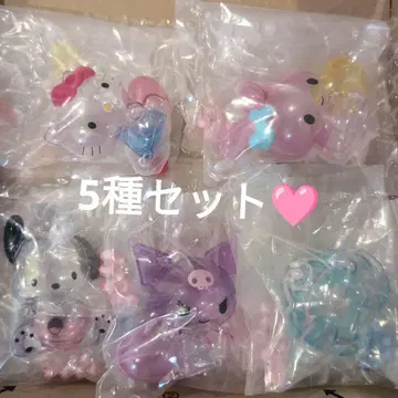 산리오 캐릭터즈 크리스탈 간이 침대 2종 세트