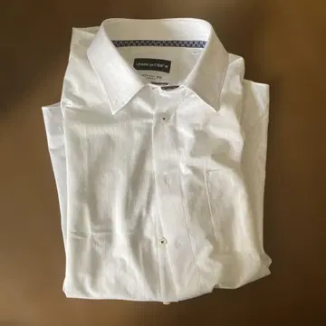 URBAN SETTER 화이트 포멀 셔츠 M 사이즈
