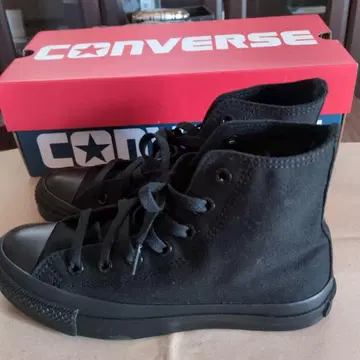 CONVERSE CANVAS ALL STAR HI 23.5cm 블랙