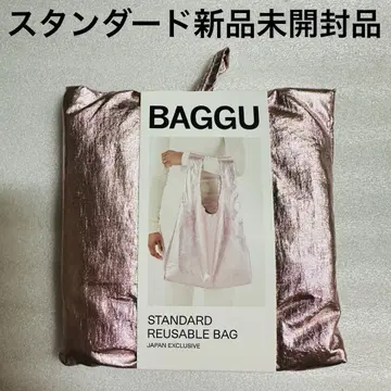 BAGGU 스탠다드 일본 한정판 메탈릭 핑크