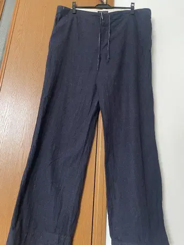 BANANA REPUBLIC 와이드 팬츠 L 네이비