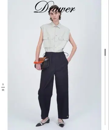 drawer 드로어 셔츠 화이트