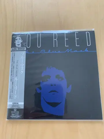 Lou Reed 루 리드/블루 마스크 종이 자켓 한정판