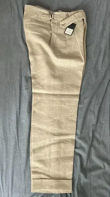 igarashi trousers 린넨 슬랙스 사이즈 46