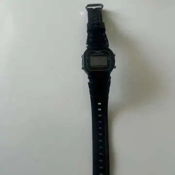 CASIO 디지털 워치 블랙