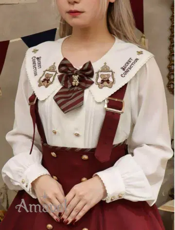 Amavel 아마벨 Secret Royal Bear 블라우스 새상품