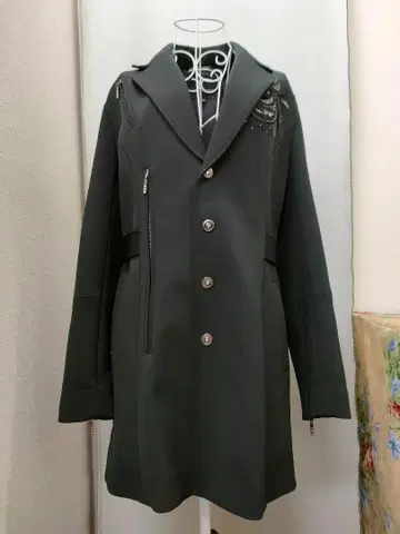 바렌자 롱 자켓 블랙