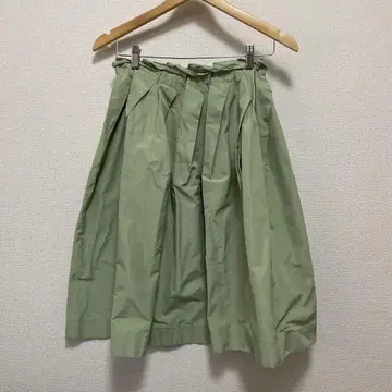새상품급 질 샌더 JIL SANDER NAVY 플레어 스커트 무릎 기장