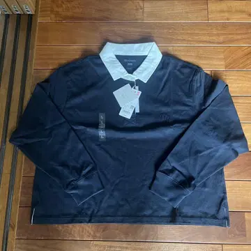 JW ANDERSON 네이비 긴팔 폴로 셔츠 L 유니클로