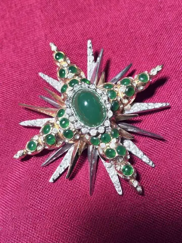 CADORO Jewel Co. 1970년대 빈티지 브로치
