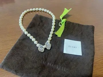 MIRIAM HASKELL 펄 목걸이