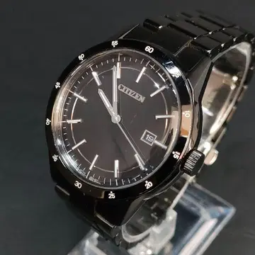 새상품급 CITIZEN 시티즌 J810 블랙 화이트 솔라 손목시계