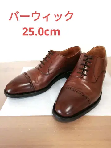 버윅 가죽 신발 25.0cm 새상품급