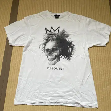 BIAS 바이어스 티셔츠 바스키아 DEAD MAN 반팔 BASQUIAT