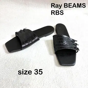 미사용품/일본제/RBS /35/22.5~23cm 상당/스퀘어토 샌들