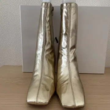 아메리 부츠 골드 M 23.5cm