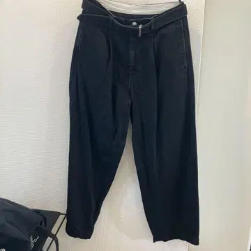 그라프페이퍼 살바지 블랙 데님 벨트