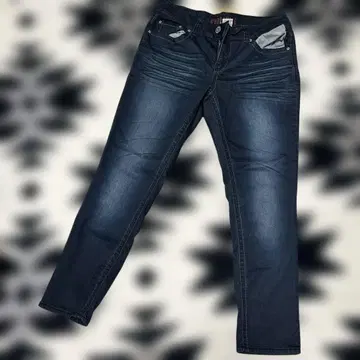 새상품 HYDRAULIC 다크 블루 데님 스트레이트