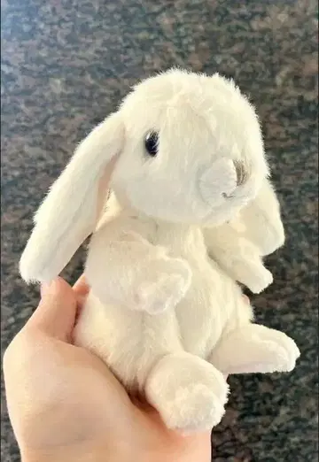 토끼 봉제 인형 스카프 포함
