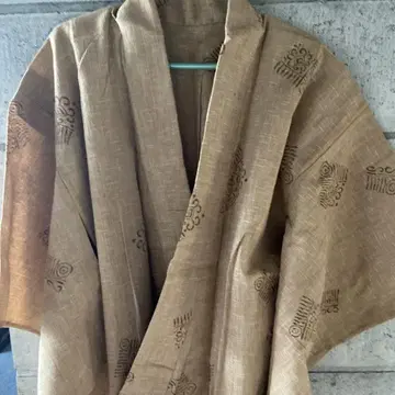 앤티크 린넨 기모노