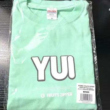 FRUITS ZIPPER OSHI API 티셔츠 ver.2 사쿠라이 유이