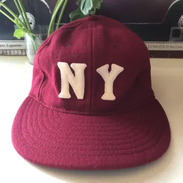 NY 에베츠 필드 USA제 90년대 빨간색 레어 새상품급