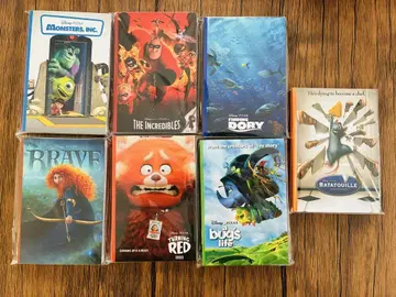Pixar 해피 복권 K상 다이 컷 스티커 전 종류 세트