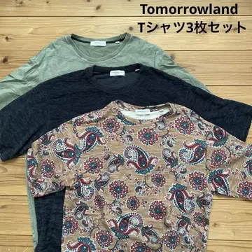 투모로우랜드 티셔츠 3장 세트 판매 tomorrowland 묶음 판매
